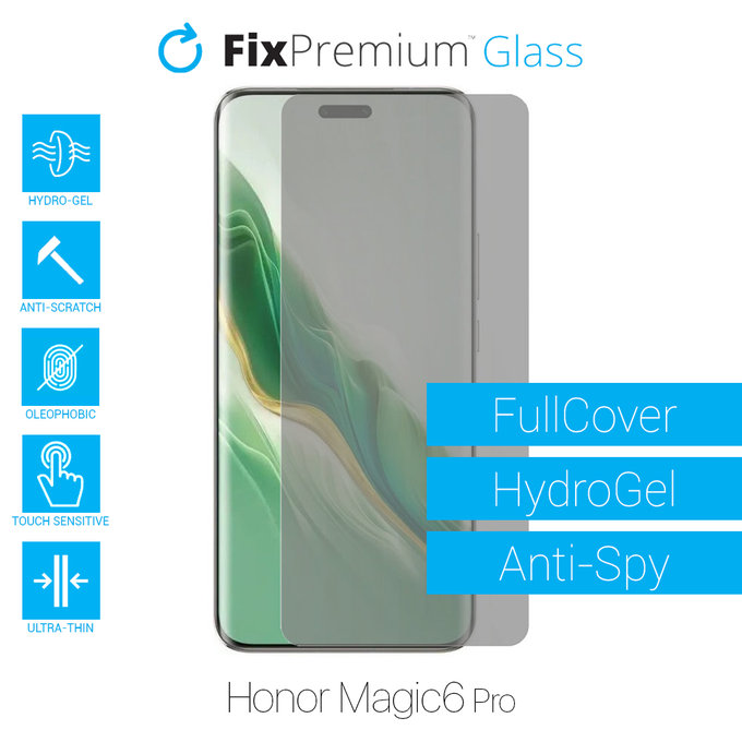 Υδροgel Anti-Spy - Προστατευτικό Οθόνης για Honor Magic6 Pro | FixPremium
