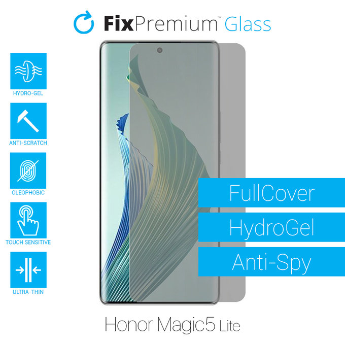 Υδροgel Anti-Spy - Προστατευτικό Οθόνης για Honor Magic5 Lite | FixPremium
