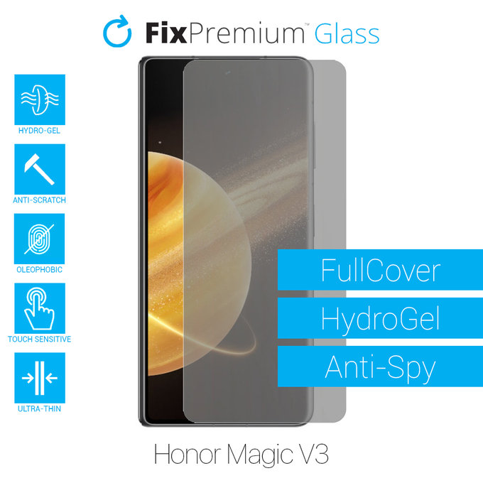Υδροgel Anti-Spy - Προστατευτικό Οθόνης για Honor Magic V3 | FixPremium