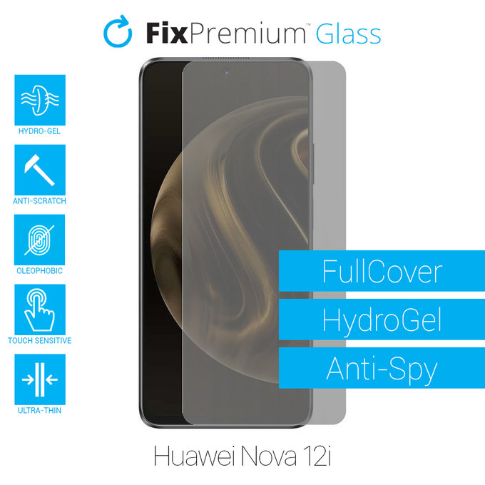 Υδροgel Anti-Spy - Προστατευτικό Οθόνης για Huawei Nova 12i | FixPremium