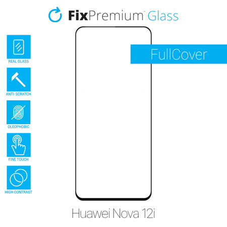 Προστατευτικό Γυαλί Full Cover για Huawei Nova 12i | FixPremium