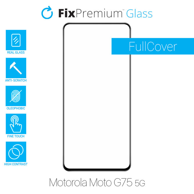 Προστατευτικό Γυαλί Full Cover για Motorola Moto G75 5G XT2437 | FixPremium