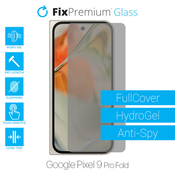 Υδροgel Anti-Spy - Προστατευτικό Οθόνης για Google Pixel 9 Pro Fold | FixPremium