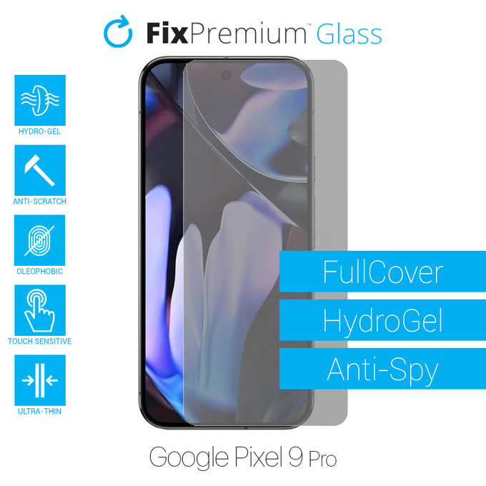 Υδροgel Anti-Spy - Προστατευτικό Οθόνης για Google Pixel 9 Pro | FixPremium