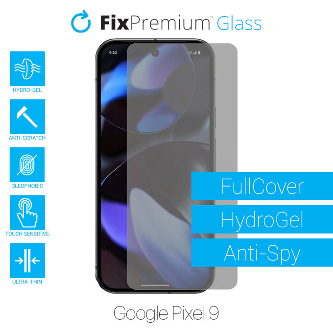 Υδροgel Anti-Spy - Προστατευτικό Οθόνης για Google Pixel 9 | FixPremium