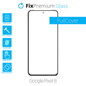 Προστατευτικό Γυαλί Full Cover για Google Pixel 8 | FixPremium