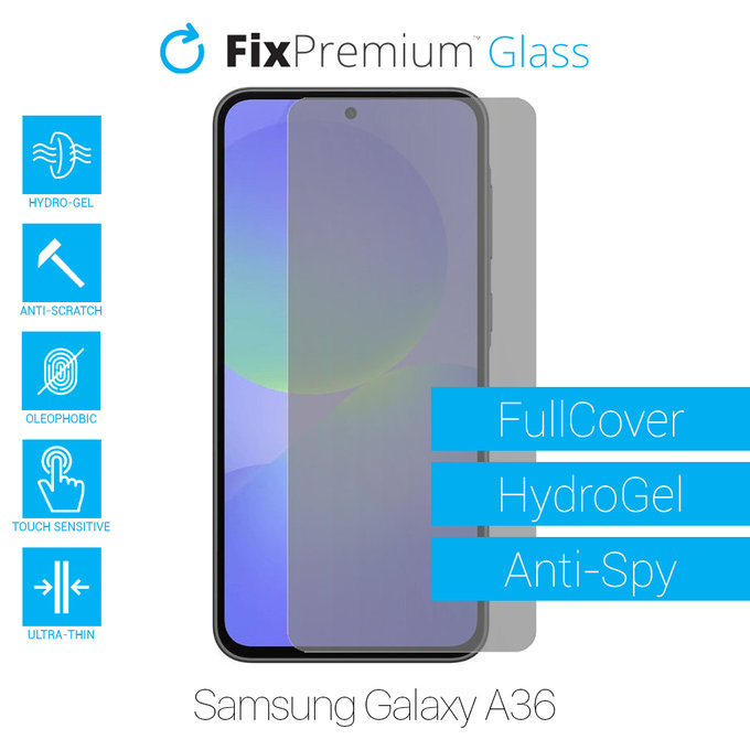 Υδροgel Anti-Spy - Προστατευτικό Οθόνης για Samsung Galaxy A36 | FixPremium
