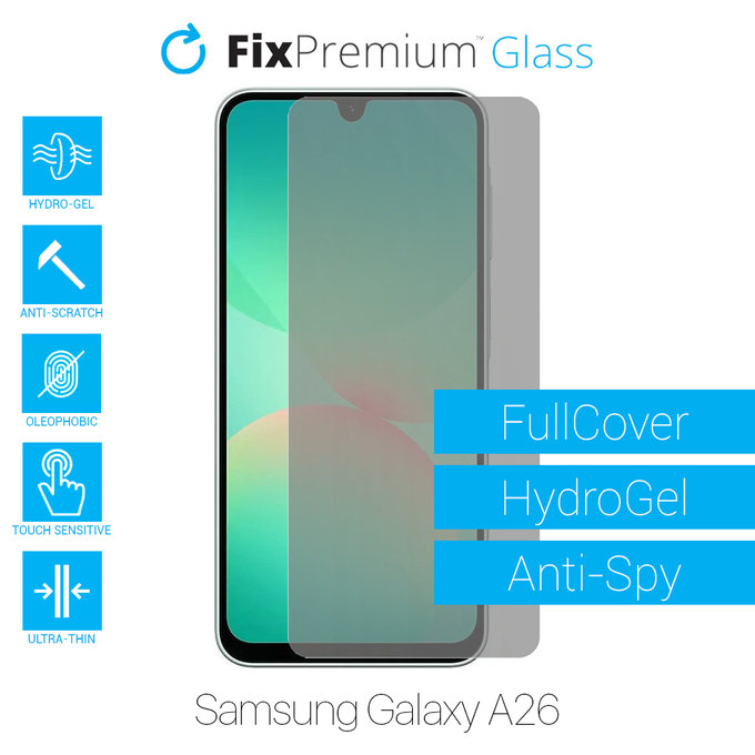 Υδροgel Anti-Spy - Προστατευτικό Οθόνης για Samsung Galaxy A26 A266E | FixPremium