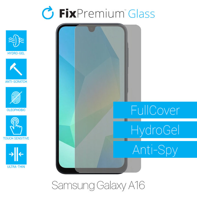 Υδροgel Anti-Spy - Προστατευτικό Οθόνης για Samsung Galaxy A16 | FixPremium