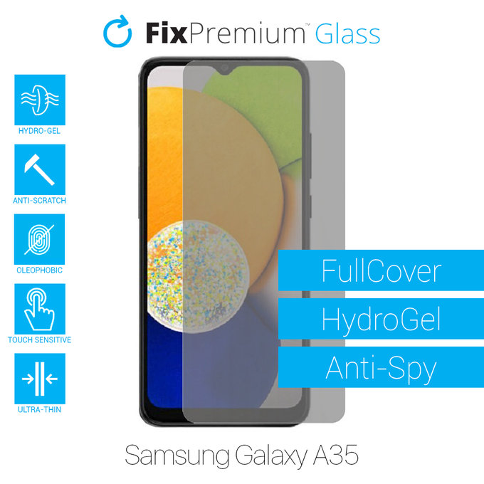 Υδροgel Anti-Spy - Προστατευτικό Οθόνης για Samsung Galaxy A35 A356B | FixPremium