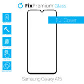 Προστατευτικό Γυαλί Full Cover για Samsung Galaxy A15 | FixPremium