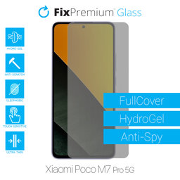 Υδροgel Anti-Spy - Προστατευτικό Οθόνης για Xiaomi Poco M7 Pro 5G | FixPremium