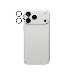 Προστατευτικό Φακού Κάμερας Hoops για iPhone 16 Pro, 16 Pro Max, 17 Pro, 17 Pro Max, Transparent, PanzerGlass