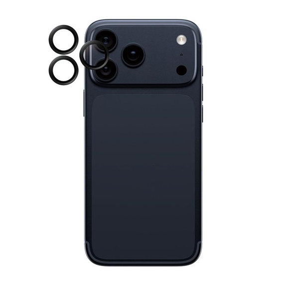 PanzerGlass - Προστατευτικό καλύμματος φακού Hoops για iPhone 17 Pro Max/17 Pro/16 Pro Max/16 Pro, μαύρο