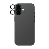 Προστατευτικό καλύμματος φακού Hoops για iPhone 17/16 Plus/16, μαύρο, PanzerGlass