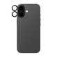 Προστατευτικό καλύμματος φακού Hoops για iPhone 17/16 Plus/16, μαύρο, PanzerGlass