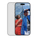 PanzerGlass - Σκληρό γυαλί UWF 2-Way Privacy με εφαρμοστή για iPhone 17 Air, μαύρο