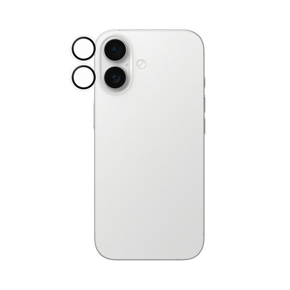 Προστατευτικό Φακού Κάμερας Hoops για iPhone 16, 16 Plus, 17, Transparent, PanzerGlass