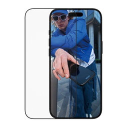 PanzerGlass - Σκληρό γυαλί UWF με εφαρμοστή για iPhone 17 Air, μαύρο