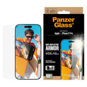 Προστατευτικό γυαλί Anti-Reflective με εφαρμογέα για iPhone 17 Pro, Μαύρο, PanzerGlass