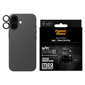 Προστατευτικό φακού κάμερας Hoops Ceramic II για iPhone 17/16 Plus/16, Μαύρο, PanzerGlass