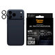 Προστατευτικό καλύμματος φακού Hoops Ceramic II για iPhone 17 Pro Max/17 Pro/16 Pro Max/16 Pro, μαύρο, PanzerGlass