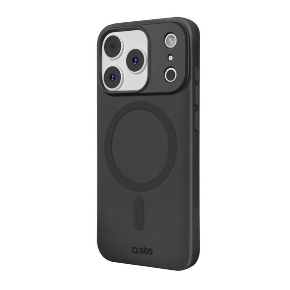 SBS - Θήκη Instinct Mag συμβατή με MagSafe για iPhone 17 Pro, μαύρη