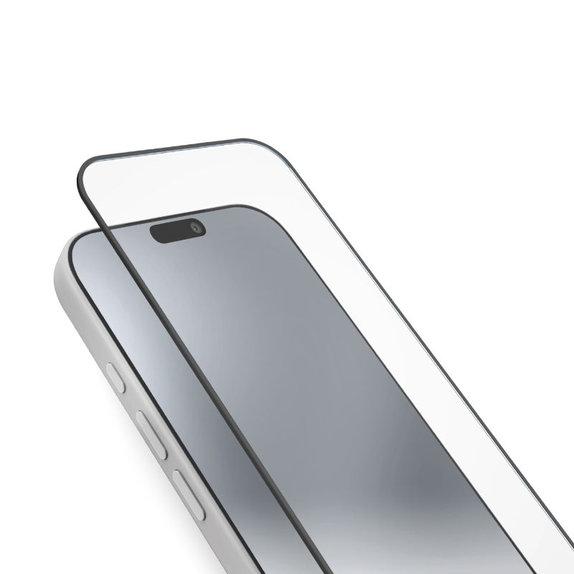 SBS - Σκληρό γυαλί Full Cover για iPhone Air, μαύρο