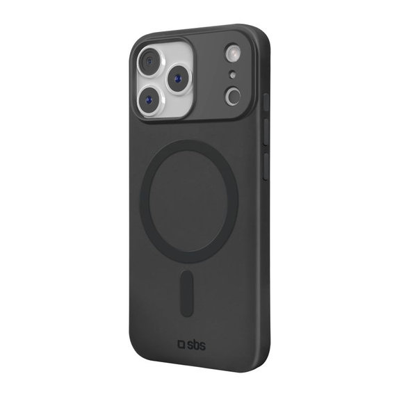SBS - Θήκη Instinct Mag συμβατή με MagSafe για iPhone 17 Pro Max, μαύρη