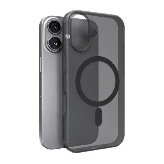 PURO - Θήκη DAYLIGHT με MagSafe για iPhone 17, μαύρη