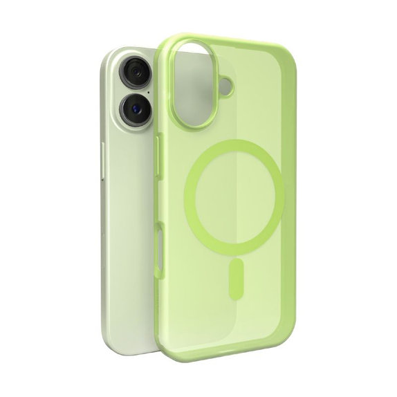 PURO - Θήκη DAYLIGHT με MagSafe για iPhone 17, πράσινη