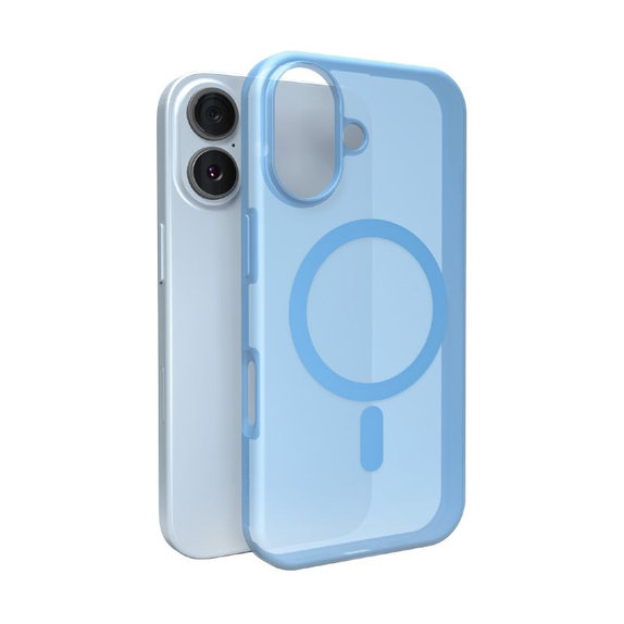 PURO - Θήκη DAYLIGHT με MagSafe για iPhone 17, μπλε