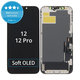 Οθόνη Soft OLED για iPhone 12, 12 Pro, Αφής με πλαίσιο, DIAGNOSTIC