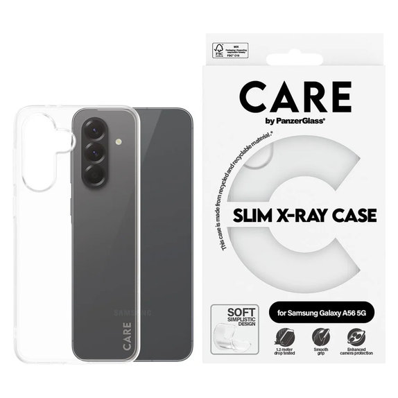 Θήκη X-Ray για Samsung Galaxy A56 5G, Διάφανο, PanzerGlass