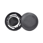 Ανταλλακτικά Earpads Ακουστικών για AKG Y500, Αφρός Μνήμης + PU Δέρμα, Μαύρο, Black, 1 Ζεύγος