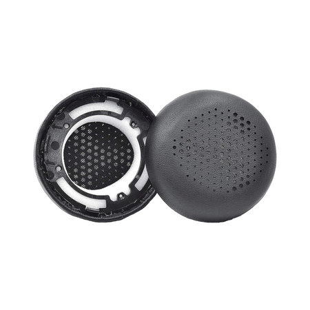 Ανταλλακτικά Earpads Ακουστικών για AKG Y500, Αφρός Μνήμης + PU Δέρμα, Μαύρο, Black, 1 Ζεύγος
