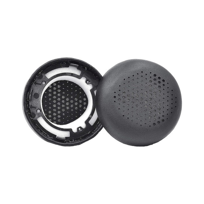 Ανταλλακτικά Earpads Ακουστικών για AKG Y500, Αφρός Μνήμης + PU Δέρμα, Μαύρο, Black, 1 Ζεύγος