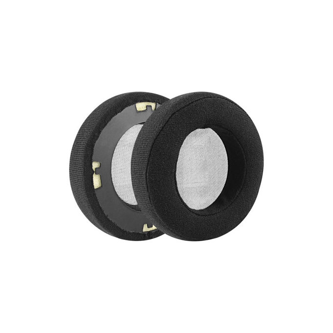 Ανταλλακτικά Earpads Ακουστικών για AKG K701, K702, Q701, Q702, K601, K612, K712, Αφρός + βελούδο, Μαύρο, Black, 1 Ζεύγος