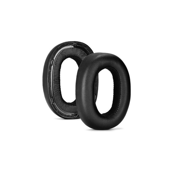 Ανταλλακτικά Earpads Ακουστικών για AKG N700NC, Αφρός Μνήμης + PU Δέρμα, Μαύρο, Black, 1 Ζεύγος