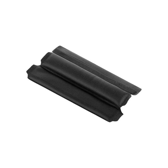 Ανταλλακτικό Headband για Bose QC25, QC35 II, QC45, Αφρός Μνήμης + Δέρμα + βέλκρο, Μαύρο, Black