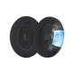 Ανταλλακτικά Earpads Ακουστικών για Bose QC Ultra, Αφρός Μνήμης + Ύφασμα + Δέρμα, Μαύρο, Black, Ψυκτικό Τζελ, 1 Ζεύγος