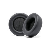 Ανταλλακτικά Earpads Ακουστικών για Corsair Virtuoso RGB, Αφρός Μνήμης + PU Δέρμα, Μαύρο, Black, 1 Ζεύγος