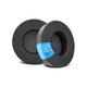 Ανταλλακτικά Earpads Ακουστικών για Corsair Virtuoso RGB, Αφρός Μνήμης + Δέρμα +Ύφασμα, Μαύρο, Black, Ψυκτικό Τζελ, 1 Ζεύγος