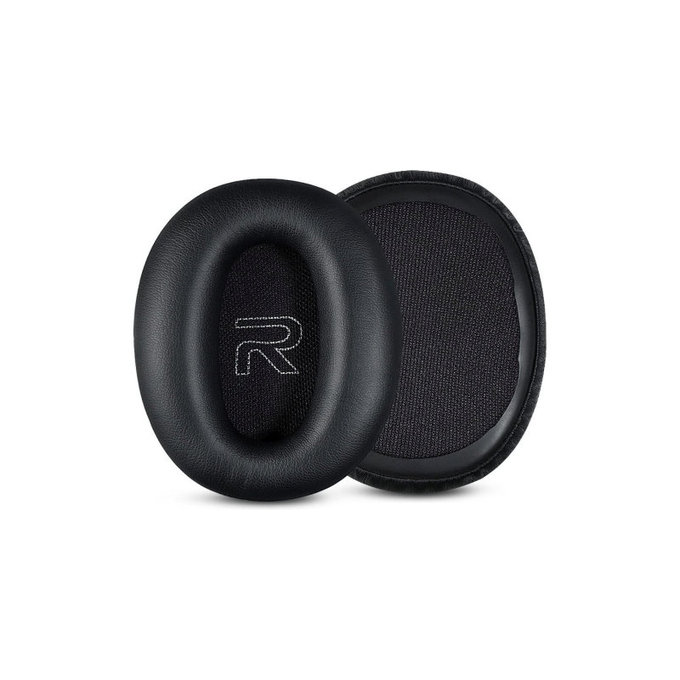Ανταλλακτικά Earpads Ακουστικών για Edifier W820BT, Αφρός Μνήμης + PU Δέρμα, Μαύρο, Black, 1 Ζεύγος