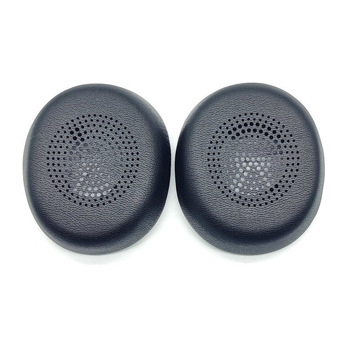 Ανταλλακτικά Earpads Ακουστικών για Jabra Evolve2 30, Αφρός Μνήμης + PU Δέρμα, Μαύρο, Black, 1 Ζεύγος