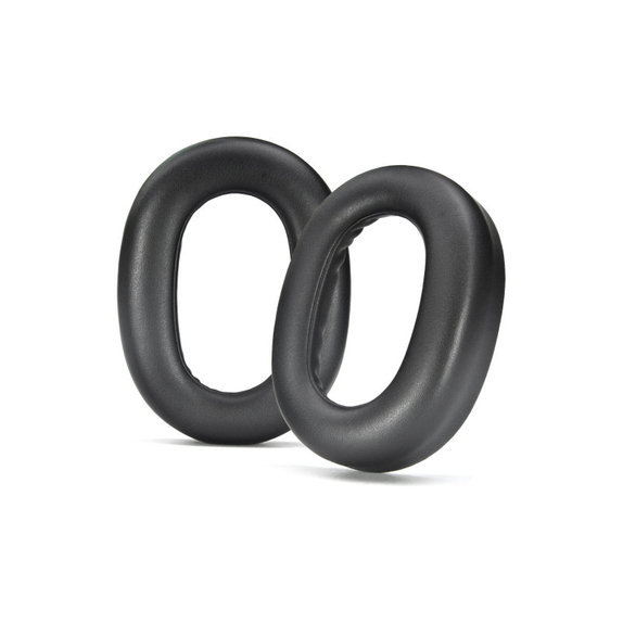 Ανταλλακτικά Earpads Ακουστικών για Jabra Evolve2 85 UC/MS, Αφρός Μνήμης + Δέρμα, Μαύρο, Black, 1 Ζεύγος