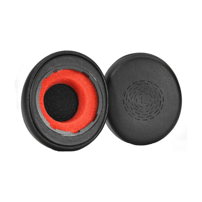 Ανταλλακτικά Earpads Ακουστικών για Jabra Evolve2 50, 55, Αφρός Μνήμης + PU Δέρμα, Μαύρο, Black, 1 Ζεύγος