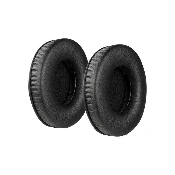 Ανταλλακτικά Earpads Ακουστικών για JBL Synchros E50BT, Αφρός Μνήμης + PU Δέρμα, Μαύρο, Black, 1 Ζεύγος
