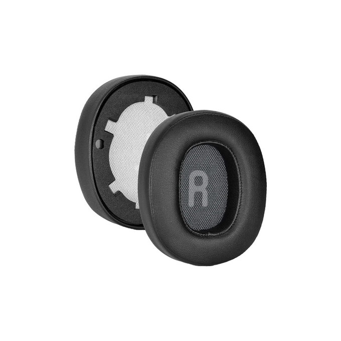 Ανταλλακτικά Earpads Ακουστικών για JBL Tune 700BT, T750BT, Αφρός Μνήμης + PU Δέρμα, Μαύρο, Black, 1 Ζεύγος