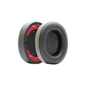 Ανταλλακτικά Earpads Ακουστικών για JBL Synchros E55BT, Αφρός Μνήμης + PU Δέρμα, Μαύρο, Black, 1 Ζεύγος